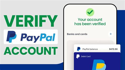 verified paypal account